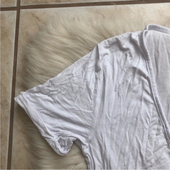 Nasty Gal Deep V Tee - Picture 5 of 5